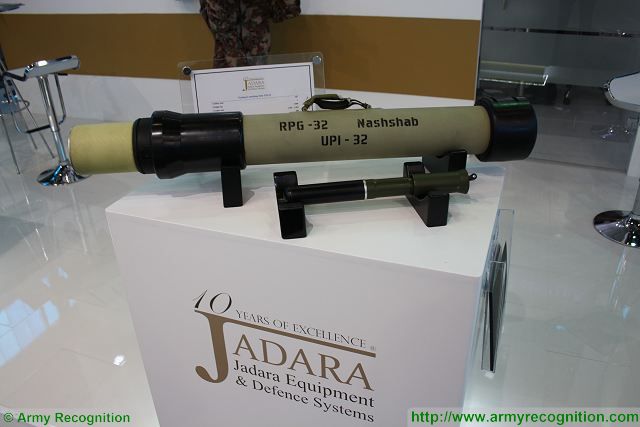 Jordanian company Jadara Equipment and Defense System launched licensed production and annually puts out 20 thousand RPG-32 Nashab jet anti-tank grenade launchers, head of the company Mark Voloshin told TASS.