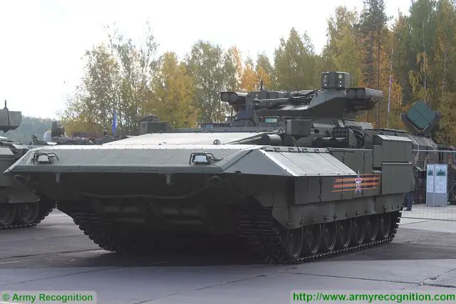 New generation of Russian combat vehicles T-15 to be equipped with soft-kill optoelectronic systems 640 001