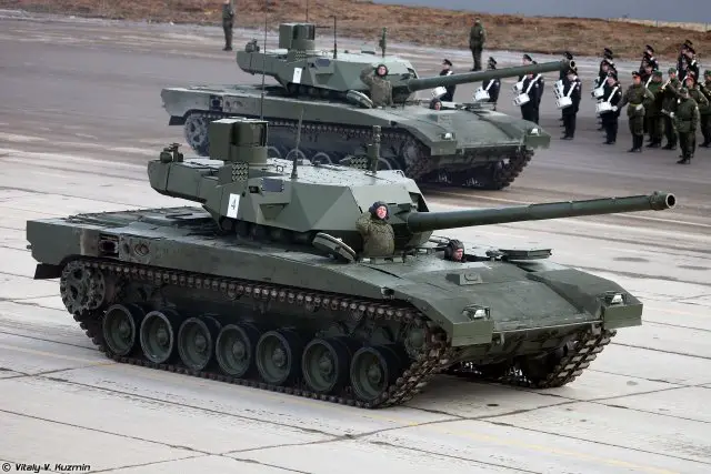 Russia to receive first 70 T 14 Armata main battle tanks by 2020 640 001