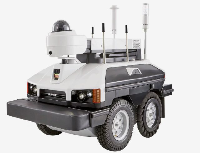 Sharp unveils new INTELLOS UGV designed for security missions 640 001