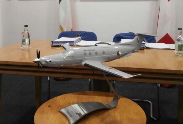 Three Pilatus PC 12NGs for the Irish Air Corps 640 001