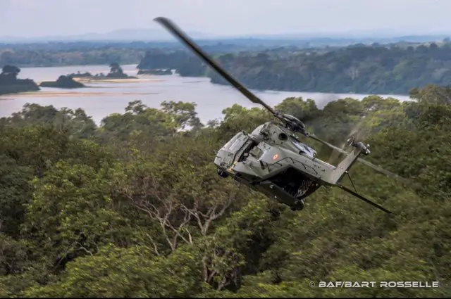Belgian Air Component Operational Calendar for 2018