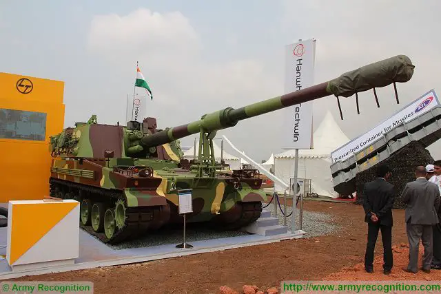 Friday, April 21, 2017, Indian Company Larsen & Toubro (L&T) has signed a contract with Hanwa Techwin of South Korea to manufacture the K9 Vajra-T, a 155mm self-propelled howitzer for the Indian army. The K9 has been shortlisted by the Army after extensive trials and it got the final approval from the Cabinet Committee on Security (CCS) recently. 