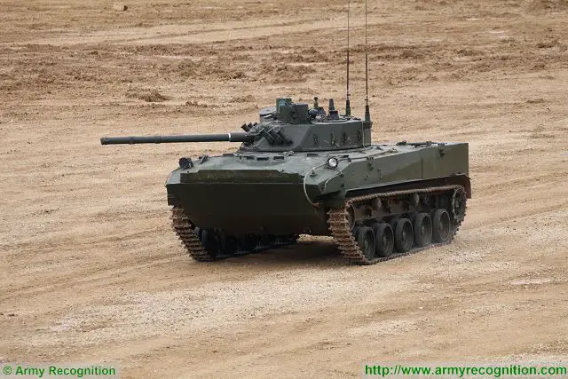 Russian airborne IFV BMD-4M fitted with Bakhcha-U combat turret