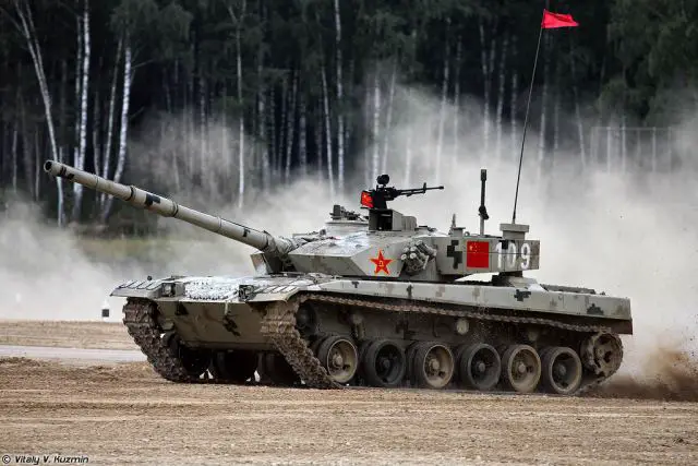 China is modernizing its main combat tanks Type-96 according to the experience acquired in the Russian Tank Biathlon, the military Zvezda TV channel reported. During the biathlon most crews operated T-72 tanks.