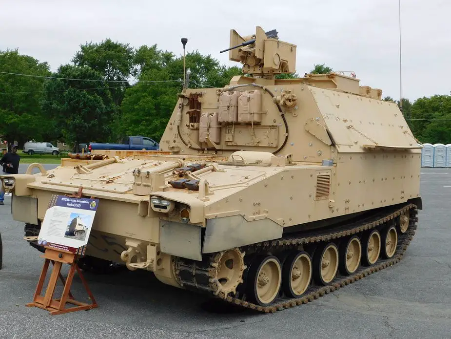 BAE Systems contract to produce M109A7 howitzers M992A3 ammunition carrier vehicle for US Army 925 002