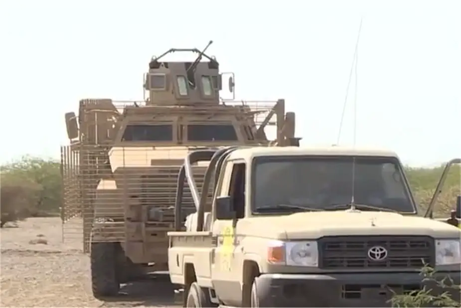 Caiman MTV 6x6 MRAP vehicle in service with UAE army 925 001