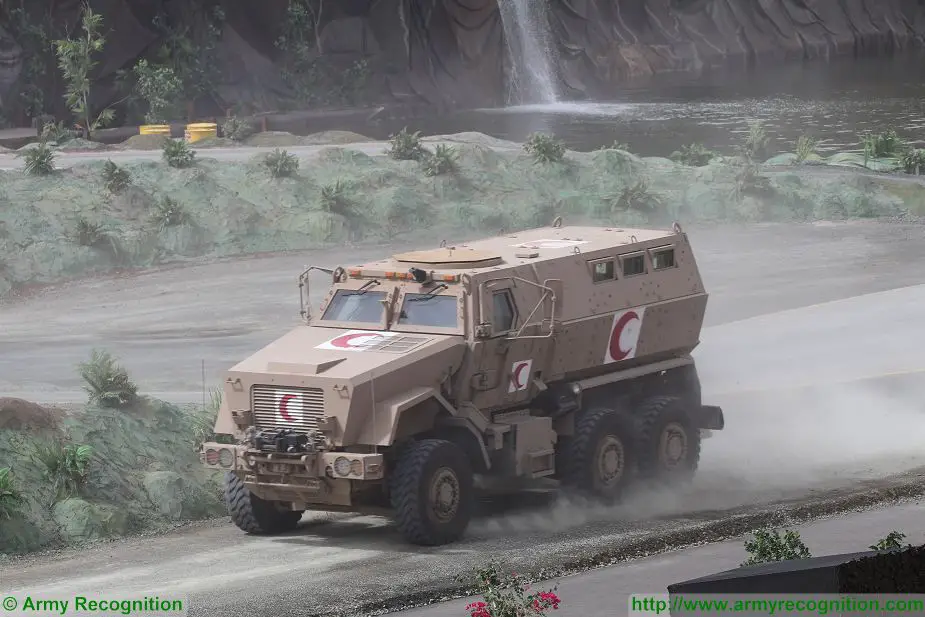 Caiman MTV 6x6 MRAP vehicle in service with UAE army 925 003