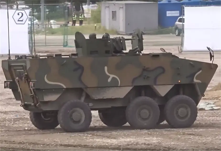 New wheeled armored vehicles WAV K806 and K808 Hyundai Rotem for South Korean army 925 002