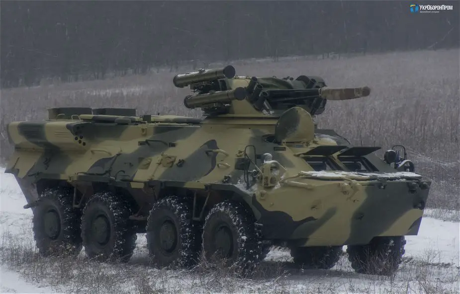 Ukraine army takes delivery of 50 BTR 3DA 8x8 APC armoured 925 001