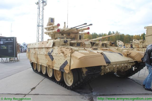 Analysis Fire support vehicles BMP T and BMPT 72 of Russian defense industry 640 001