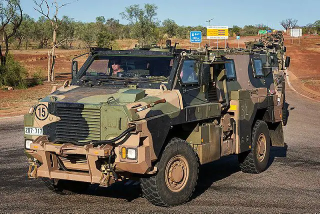 Australia Minister for Defence will deliver 10 Bushmaster 4x4 protected vehicles to Fiji 640 002