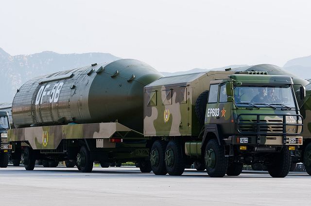 China has performed flight test with DF 5C ICBM InterContinental Ballistic Missile 640 001
