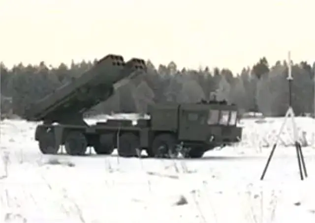 According a video footage published by the Russian Television, the new Urgan-1M MLRS (Multiple launch Rocket System) was used by soldiers of a military academy in the Leningrad Region. In September 2016, Russia`s Ministry of Defense has announced the delivery of Uragan-1M to the Russian armed forces. 