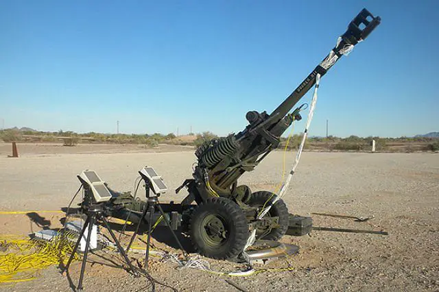 US engineers have designed a new muzzle break LBOP for M119 105mm towed howitzer 640 002