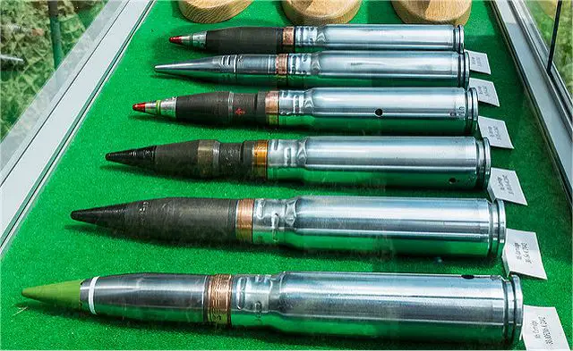 Rosoboronexport also offers a wide range of 30 mm cartridges intended for automatic cannons. 