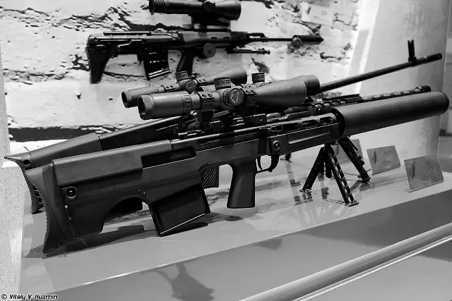 RPK-201 is a 5.56 mm LMG. According to the specifications, it has a caliber of 5.56 mm, an effective firing range of 1,000 m, a firing rate of 600 rounds per minute, a muzzle velocity of 930 m/s, a length of 1,065 mm (in combat position), a weight of 6 kg (with loaded magazine), and a magazine capacity of 45 rounds.
