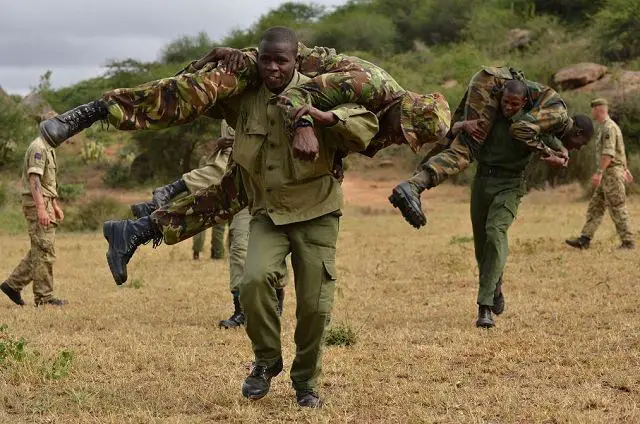 For the first time, British army troops trained with Sierra Leonean soldiers in jungle warfare, Defense Secretary Sir Michael Fallon announced, Saturday, January 7, 2016. Around 90 soldiers from United Kingom are being deployed alongside 25 soldiers from Sierra Leone for a jungle exercise to learn the skills to live and fight in that environment.