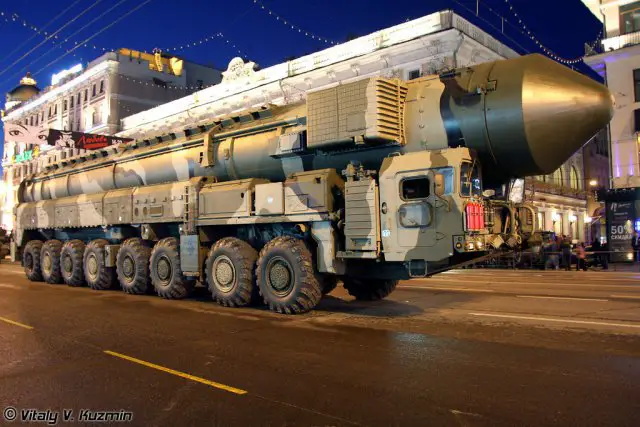 Strategic Topol-M missile successfully hits conditional target in Kamchatka 640 001