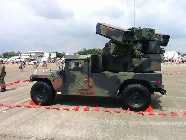 Two days of military exercises for the Taiwanese army with Avenger air defense systems 640 001