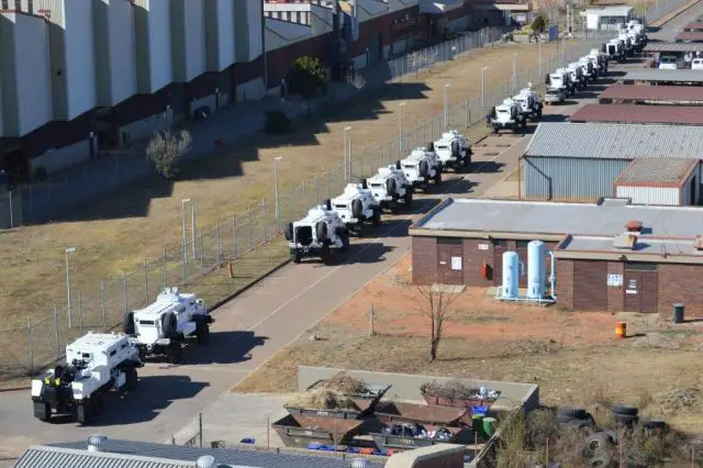 Another consignment of 21 Casspir mine-protected vehicles is ready for handover and shipment to an African client. This forms part of a total order of 45 vehicles of which Denel has already delivered 24 during December 2016.