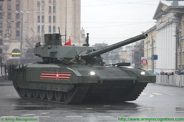 The operational evaluation of the Armata MBT will start in 2019, said Deputy Prime Minister Dmitry Rogozin at a meeting on progress in implementing UVZ’ order book. The T-14 Armata was unveiled for the first time to the public during the military parade in Moscow for the Victory Day in May 9, 2015.
