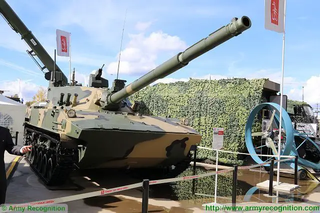 The self-propelled antitank Sprut-SDM1 gun will be used to create a family of armored hardware, Executive Director of Tractor Plants Concern Fizuli Seifedov told a corporate publication of the enterprise.