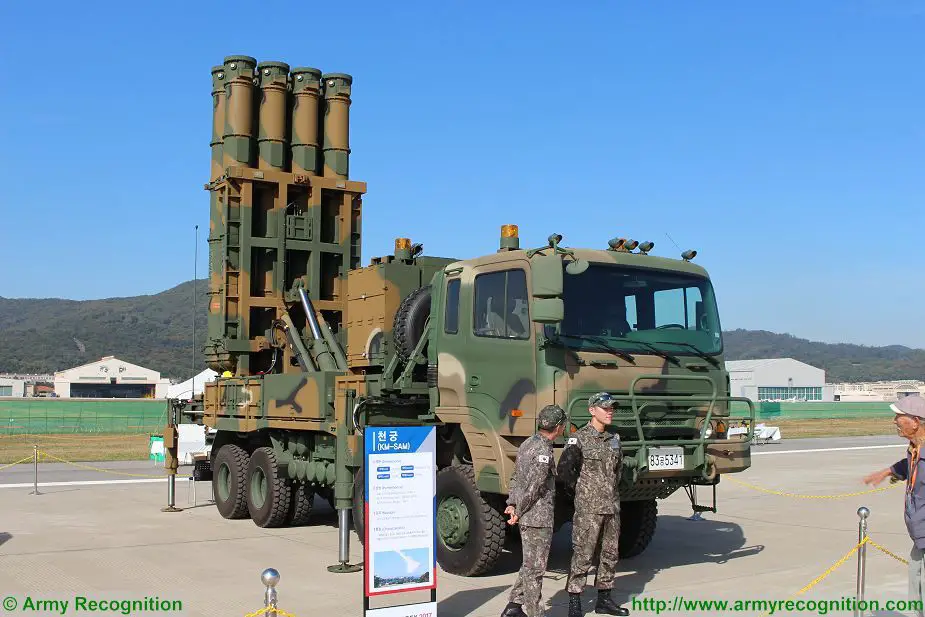 South Korea first live fire exercise with local made Cheongung air defense missile system 925 002