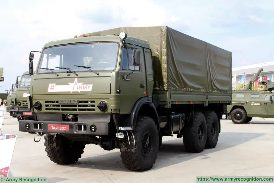 Kamaz Army Truck