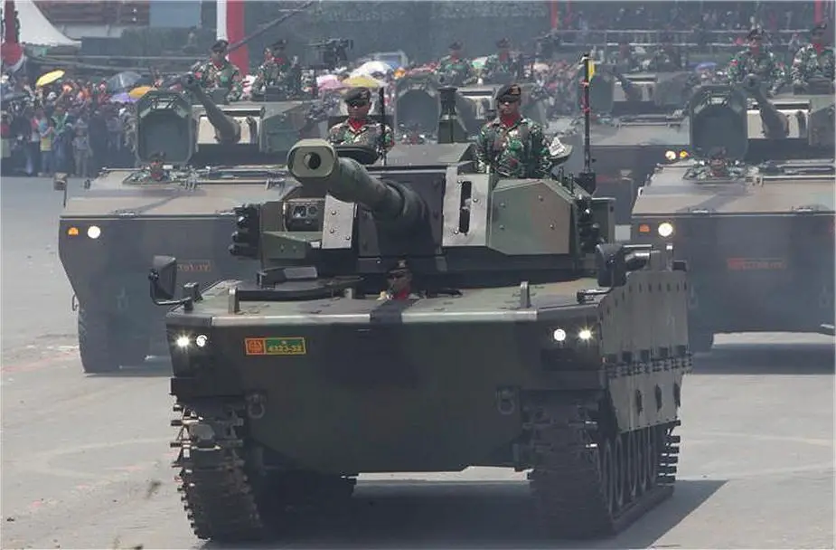 New light medium tank FNSS at Indonesian military parade 925 001