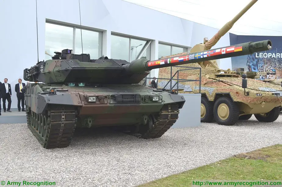 Rheinmetall to upgrade 104 Leopard 2 MBT to standard 2 A7V for German army 925 001