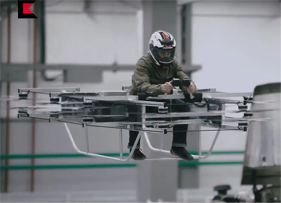 Russia Kalashnikov has developed flying bike using drone technology 925 001