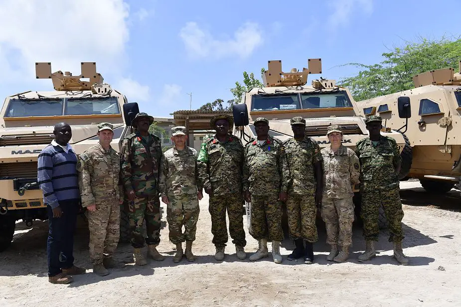 US donates Mack Defense Bastion 4x4 armored vehicle to Ugandan Contingent of AMISOM Somalia 925 002
