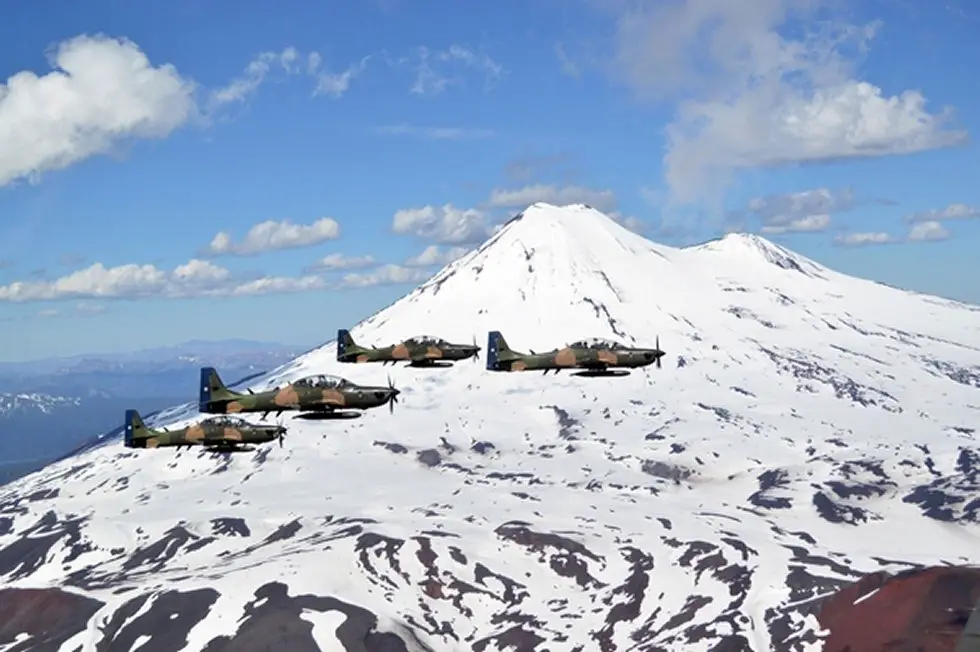 Chile takes delivery of two Embraer Super Tucanos