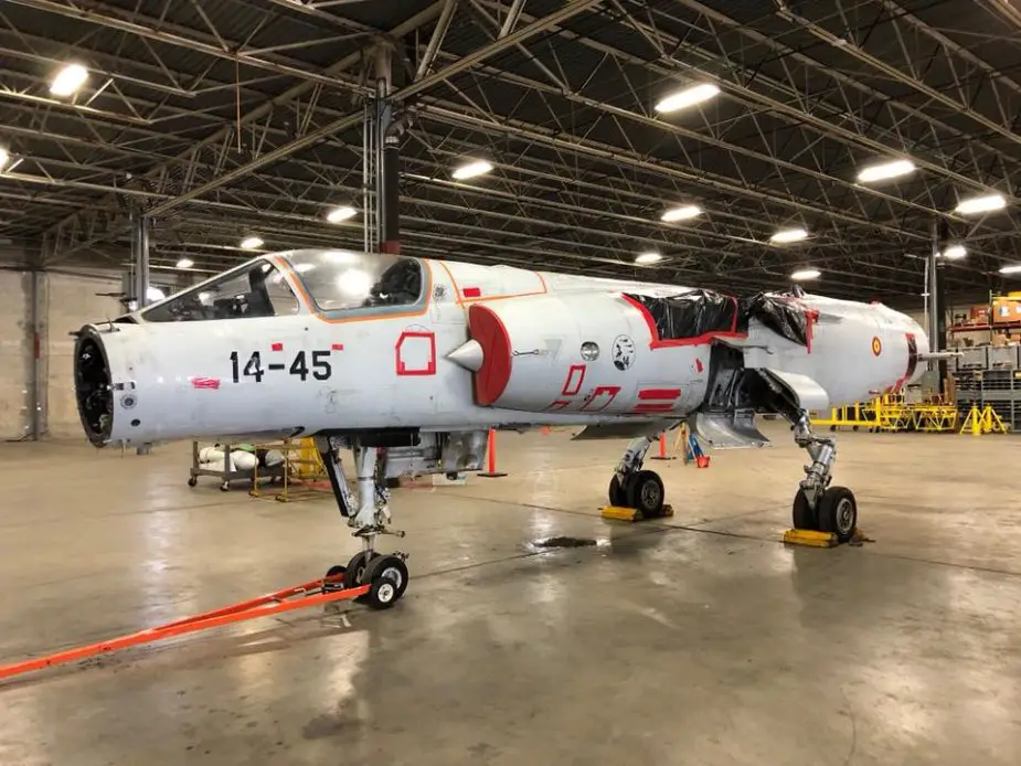 Draken International started Mirage F1M reassembly for adversary air aggressor services 001