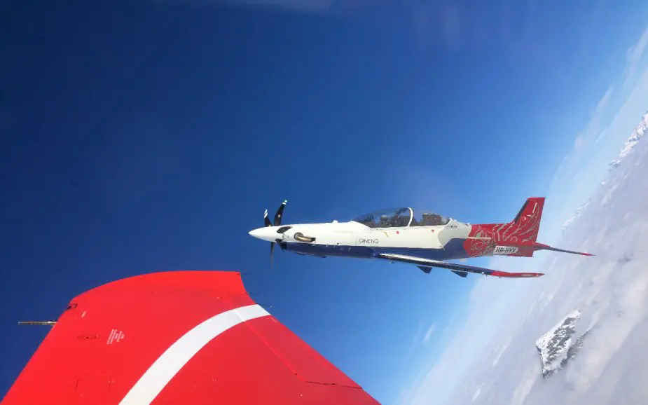 Qinetiq hands over first PC 21 to Empire Test Pilots’ School 001