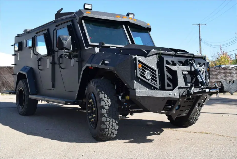 A Police force of Texas to use now BATT X 4x4 armored vehicle 925 001
