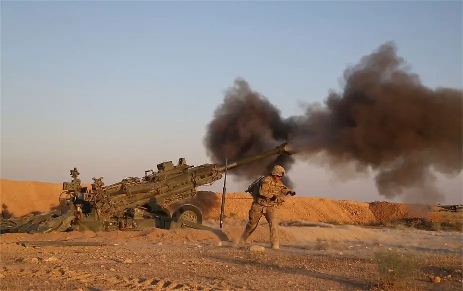Iraqi and US artillery units work together to defeat ISIS in Syria 925 001