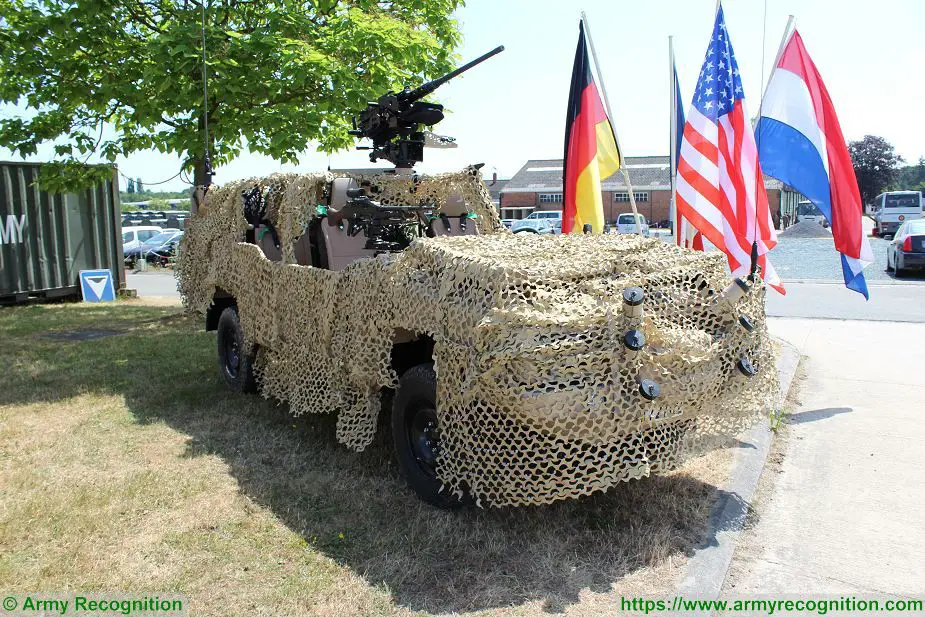 Official delivery of FOX Rapid Reaction Vehicles to Belgian Special Forces 925 002