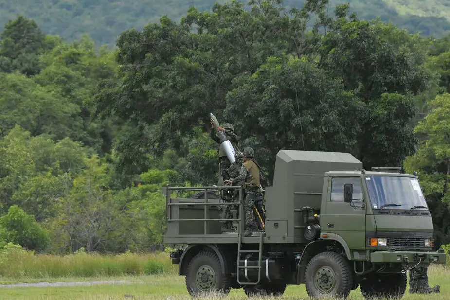 Thai army has performed firing tests with 120mm ATMM mortar system 925 002