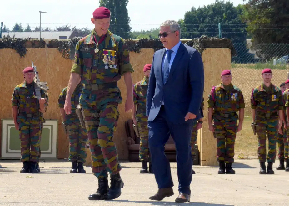 The Belgian army inaugurated its Special Operations Regiment