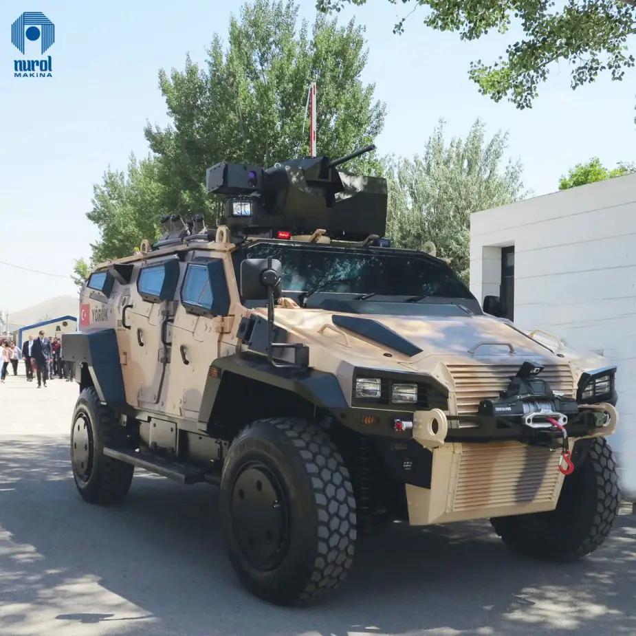Turkish company Nurol Makina starts serial production of Yoruk 44 armoured vehicle