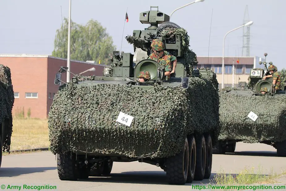 DF 30 Piranha IIIC IFV 8x8 Infantry Armored Fighting Vehicle Belgium Belgian army military parade national day 21 July 2018 925 001