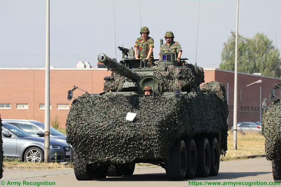 DF 90 Piranha IIIC 8x8 Armored Vehicle Belgium Belgian army military parade national day 21 July 2018 925 001