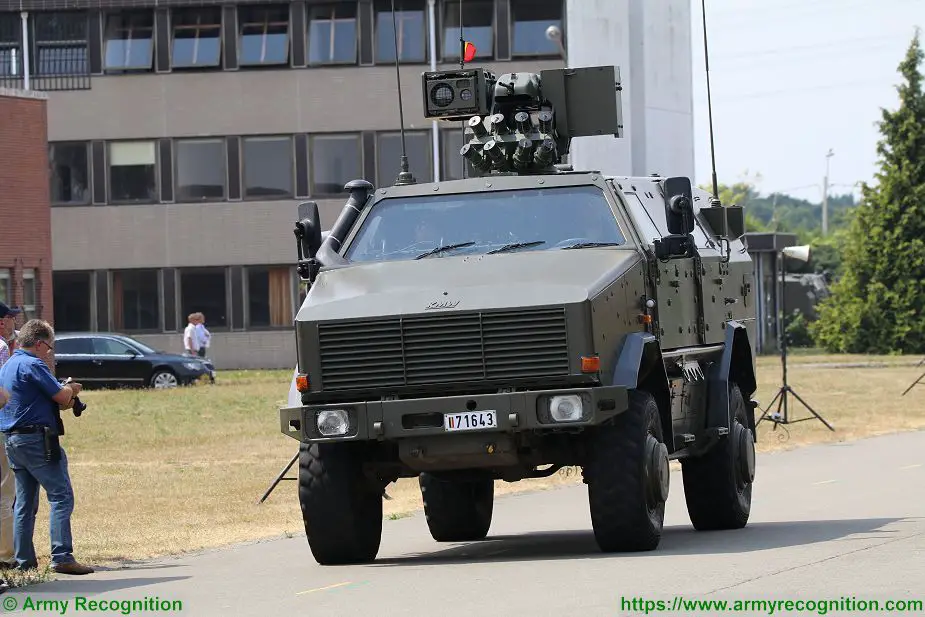 Dingo 2 4x4 APC Armored Personnel Carrier Vehicle Belgium Belgian army military parade national day 21 July 2018 925 001