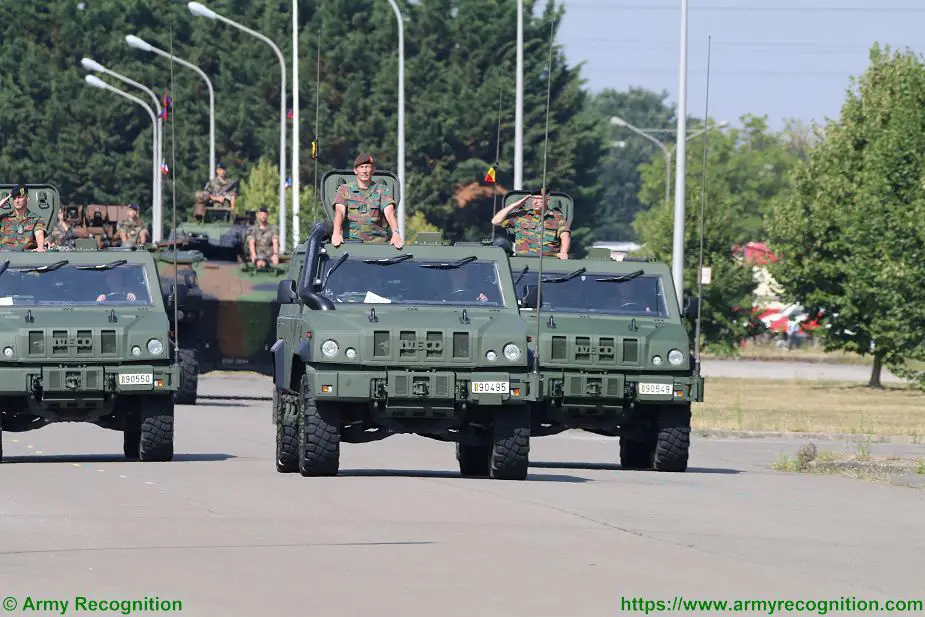 Lynx LMV Light Multirole Armored Vehicle Belgium Belgian army military parade national day 21 July 2018 925 001