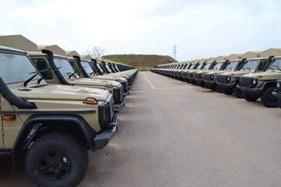 Algerian army receives 409 Mercedes Benz 4x4 vehicles