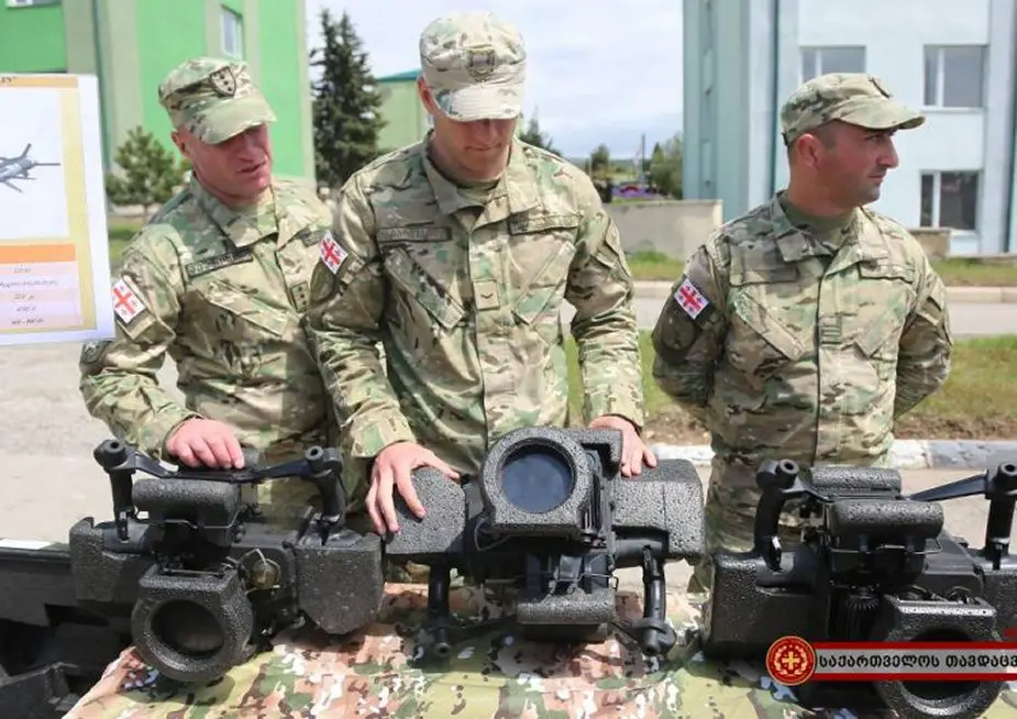Georgia reveals its first US made Javelin anti tank missile systems
