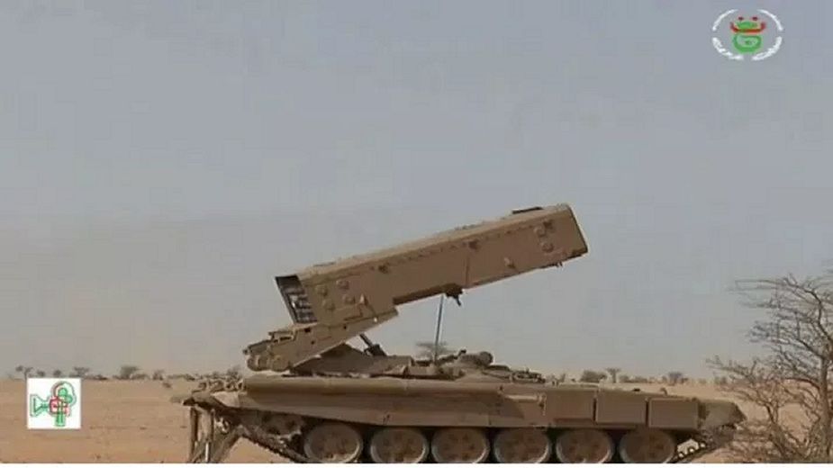 Russian TOS 1A MLRS flamethrower in service with Algerian army 925 001
