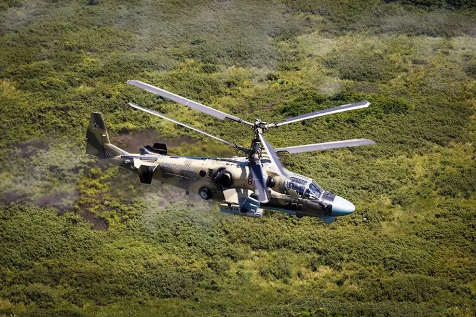 Russian aerospace industry details Ka 52 upgrade program